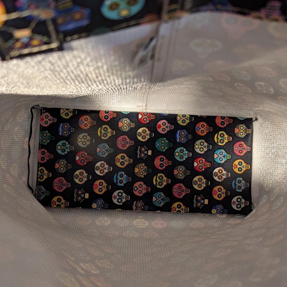 Consuela Wristlet Wallet And Tote Sugar Skull Pattern Set - Picture 10 of 16